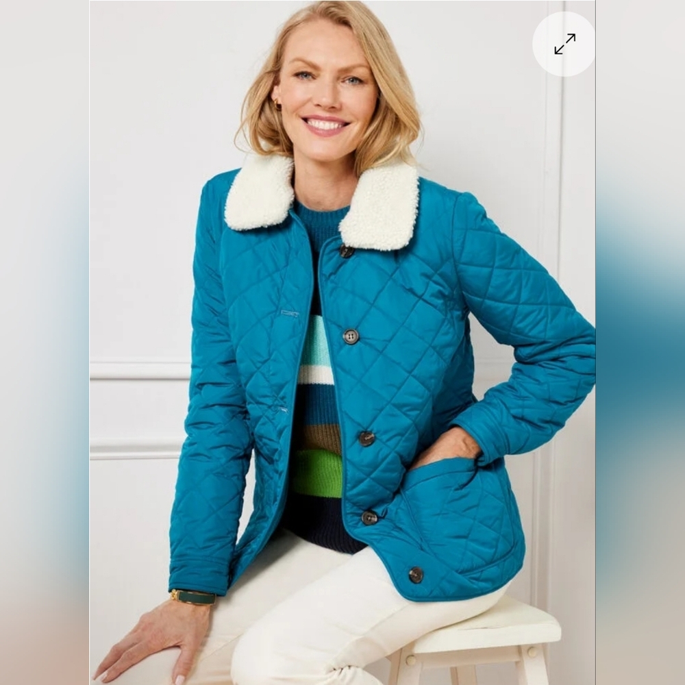 NWT Talbots Women's Bomber Jacket